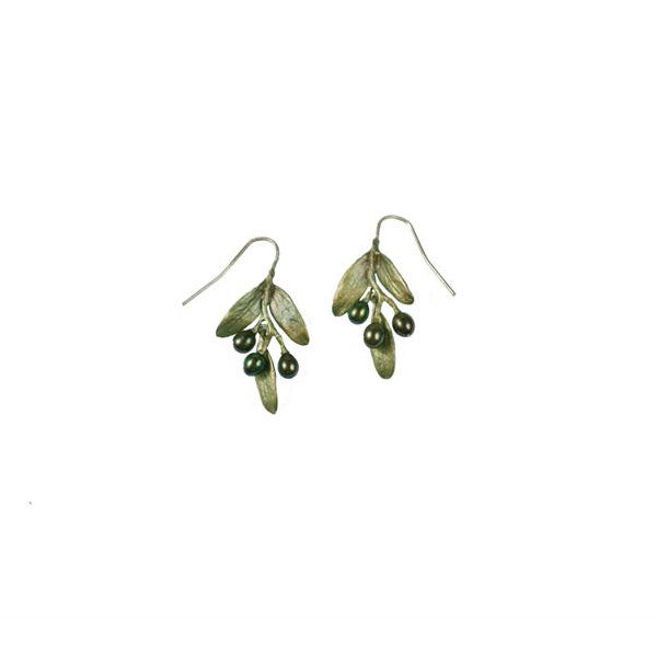 Olives Wire Earrings by Michael Michaud