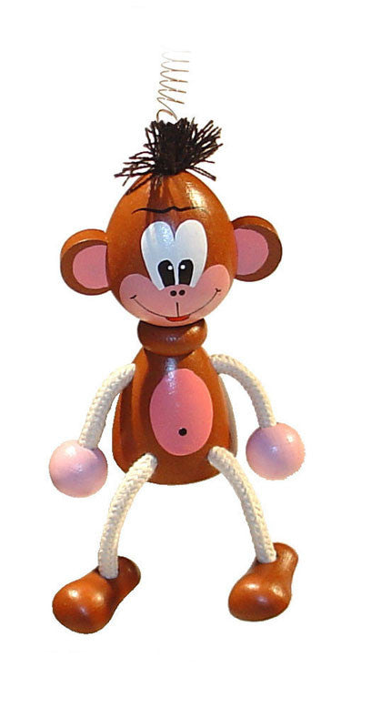 Chimp Handcrafted Wooden Jumpie