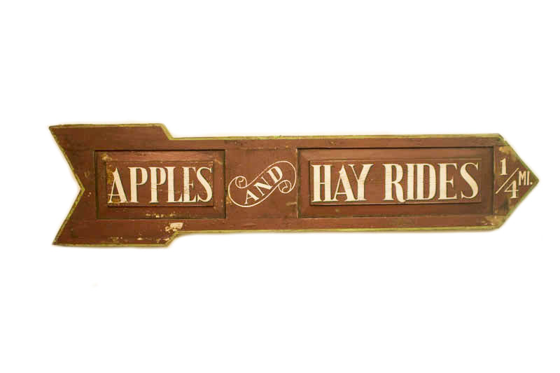 Apples and Hay Rides Americana Art