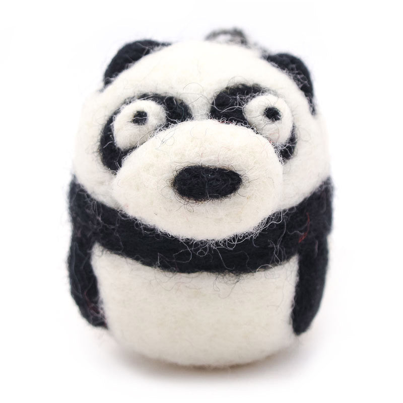 Panda Woolie Ornament