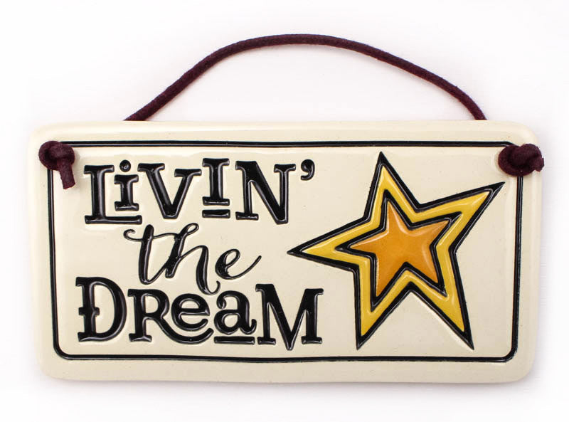 Livin' the Dream Charmer Ceramic Tile