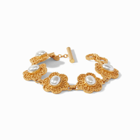 Colette Bracelet Gold Pearl by Julie Vos