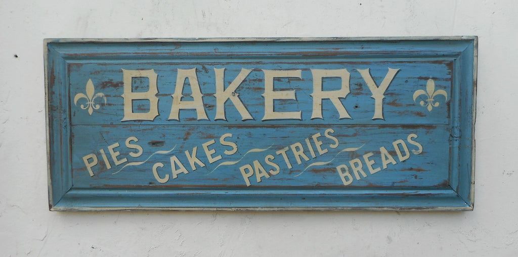 Bakery - Pies, Cakes, Pastries, Breads Sign 15 x 43