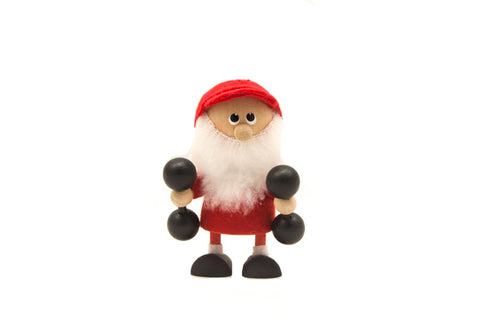 Santa Working Out