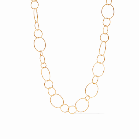 Colette Textured Gold Necklace by Julie Vos