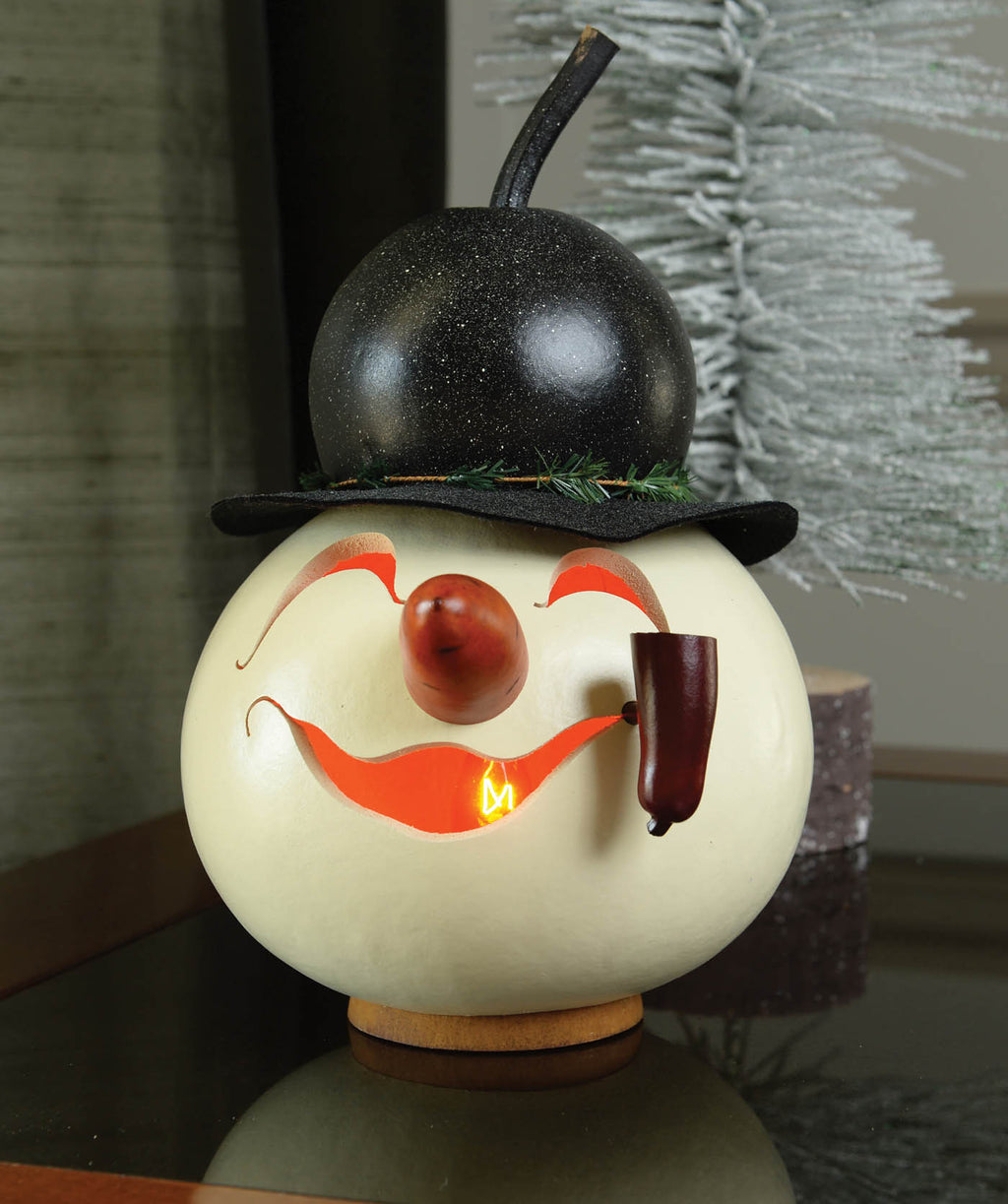Walter Snowman Head Gourd