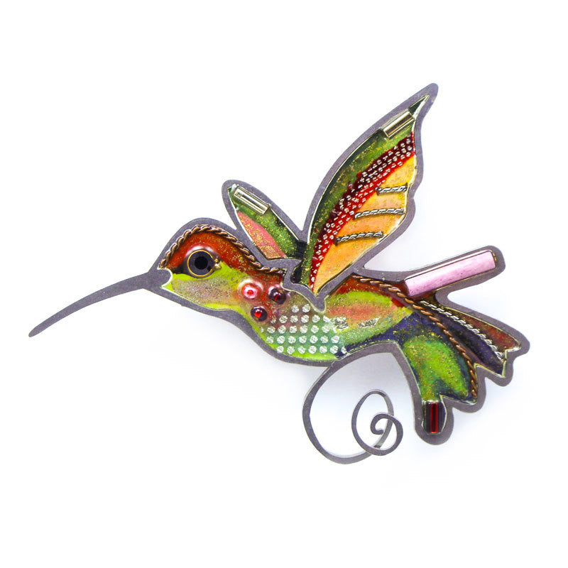Dainty Hummingbird Pin