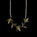 Flowering Myrtle 16'' Adj. Contour Pearl Necklace By Michael Michaud