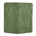 Leather Checkbook Cover - Avenue of Trees in Fern