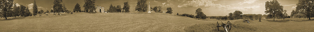 Cemetery Hill Panoramic Photo by James O. Phelps