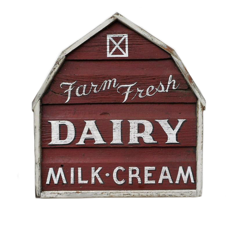 Farm Fresh Dairy Barn Americana Art