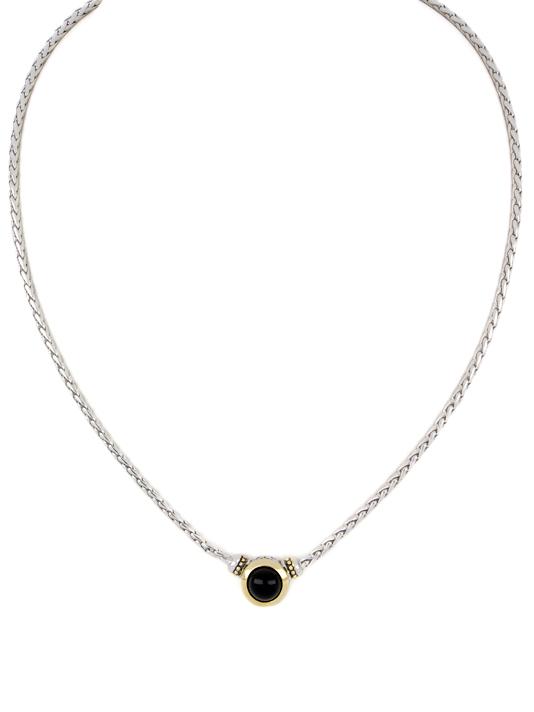 Genuine Black Onyx Necklace by John Medeiros