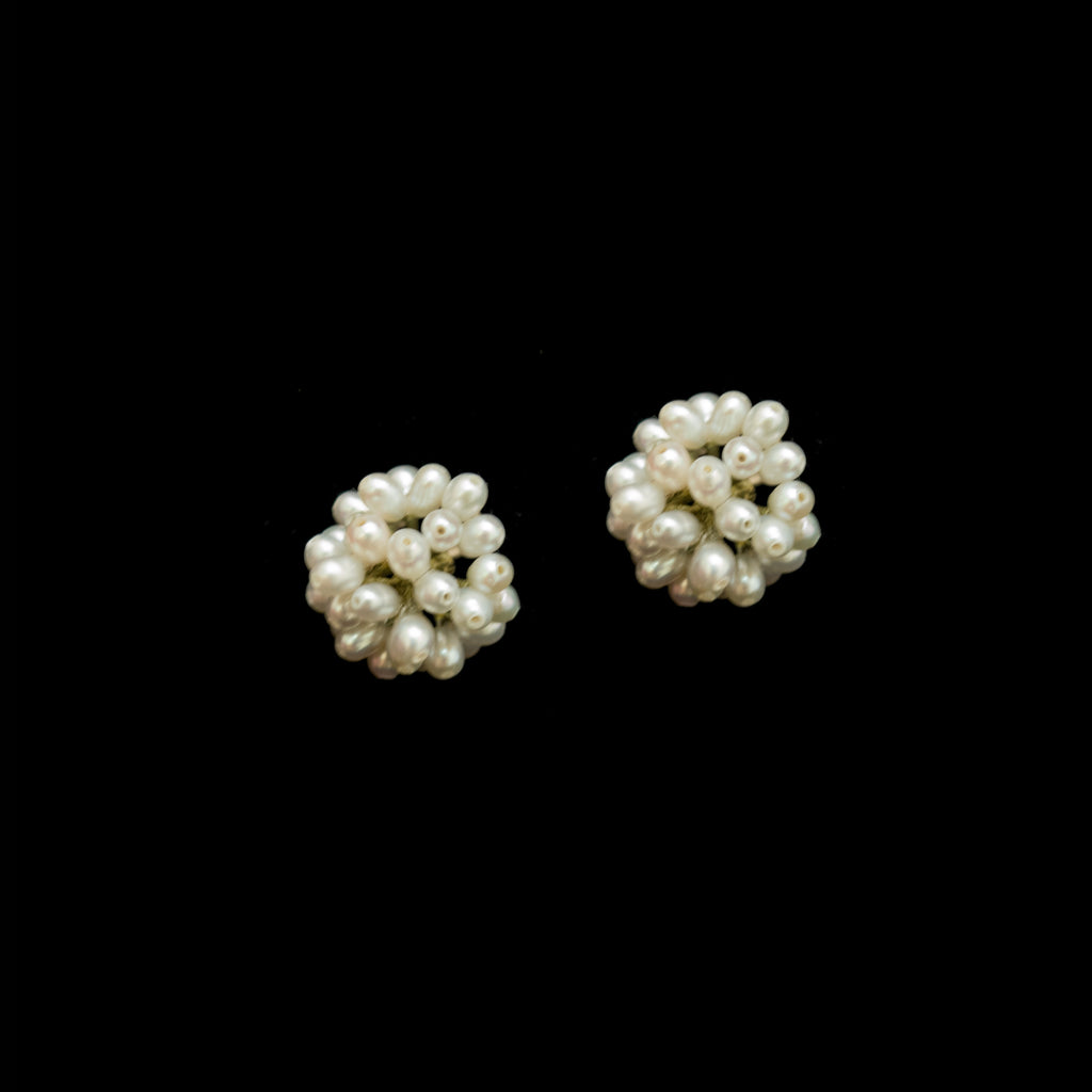 Dandelion Post Cluster Earrings By Michael Michaud