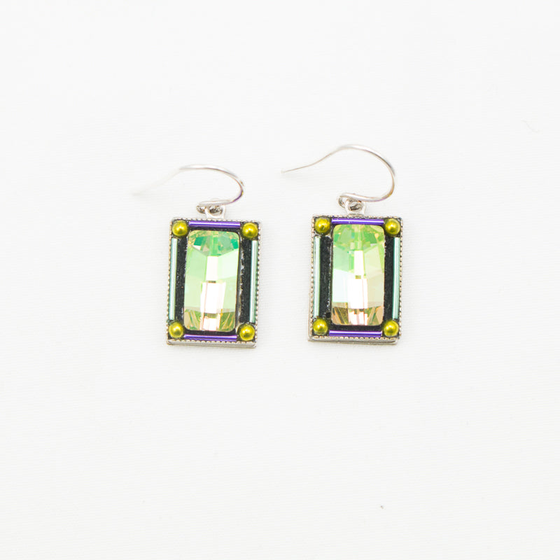 Lemon Emerald City Earrings by Firefly Jewelry