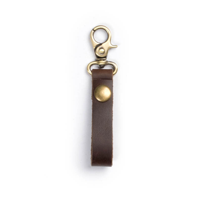 Leather Super Loop Keychain - Available in Multiple Colors