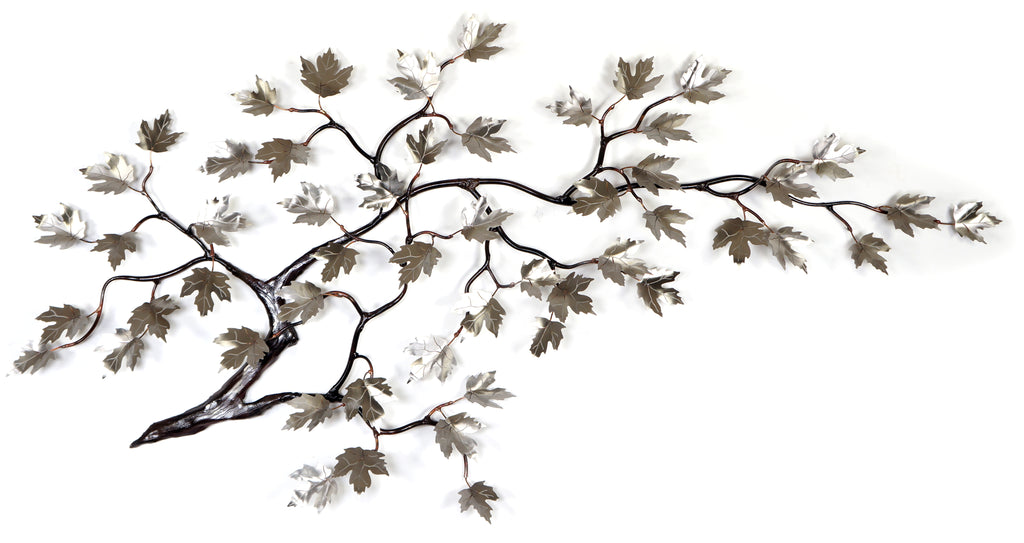 Maple Branch, Stainless Steel Wall Art by Bovano