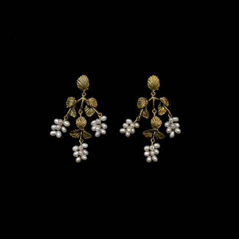 Spring Birch Chandelier Post Earrings By Michael Michaud