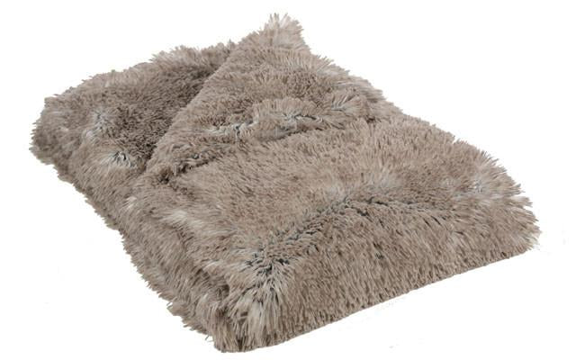 Arctic Fox Luxury Faux Fur Throw