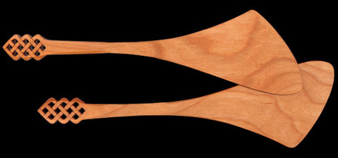 Salad Set with Celtic Design