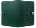 Small Leather Journal - Celtic Braid in Green