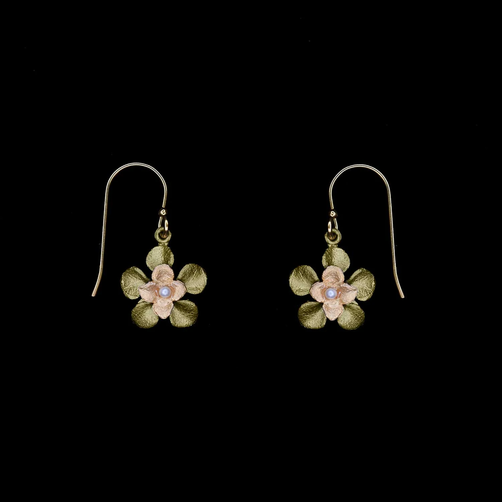 Desert Flower Wire Earrings by Michael Michaud