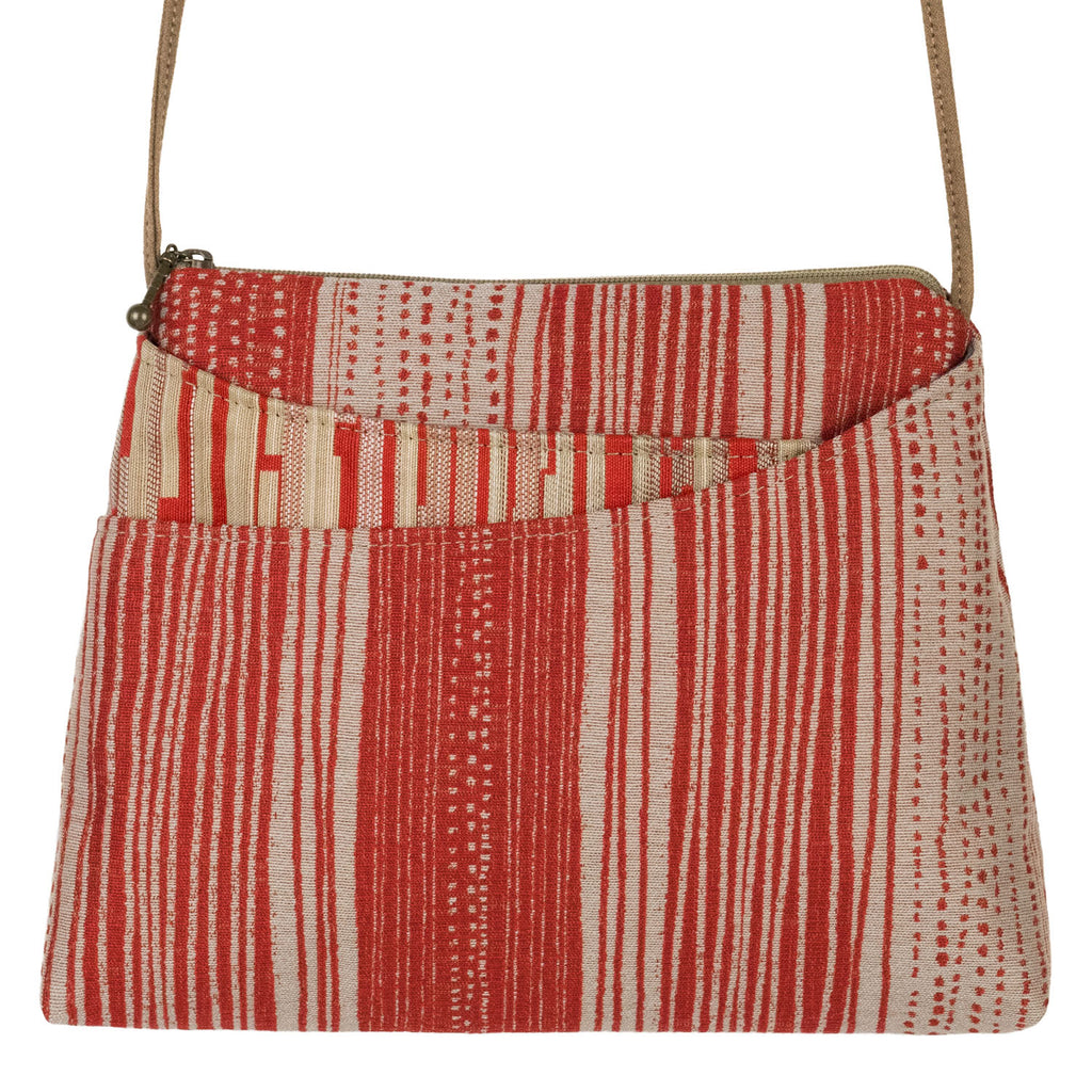 Maruca Sparrow Handbag in Mod Stripe Red