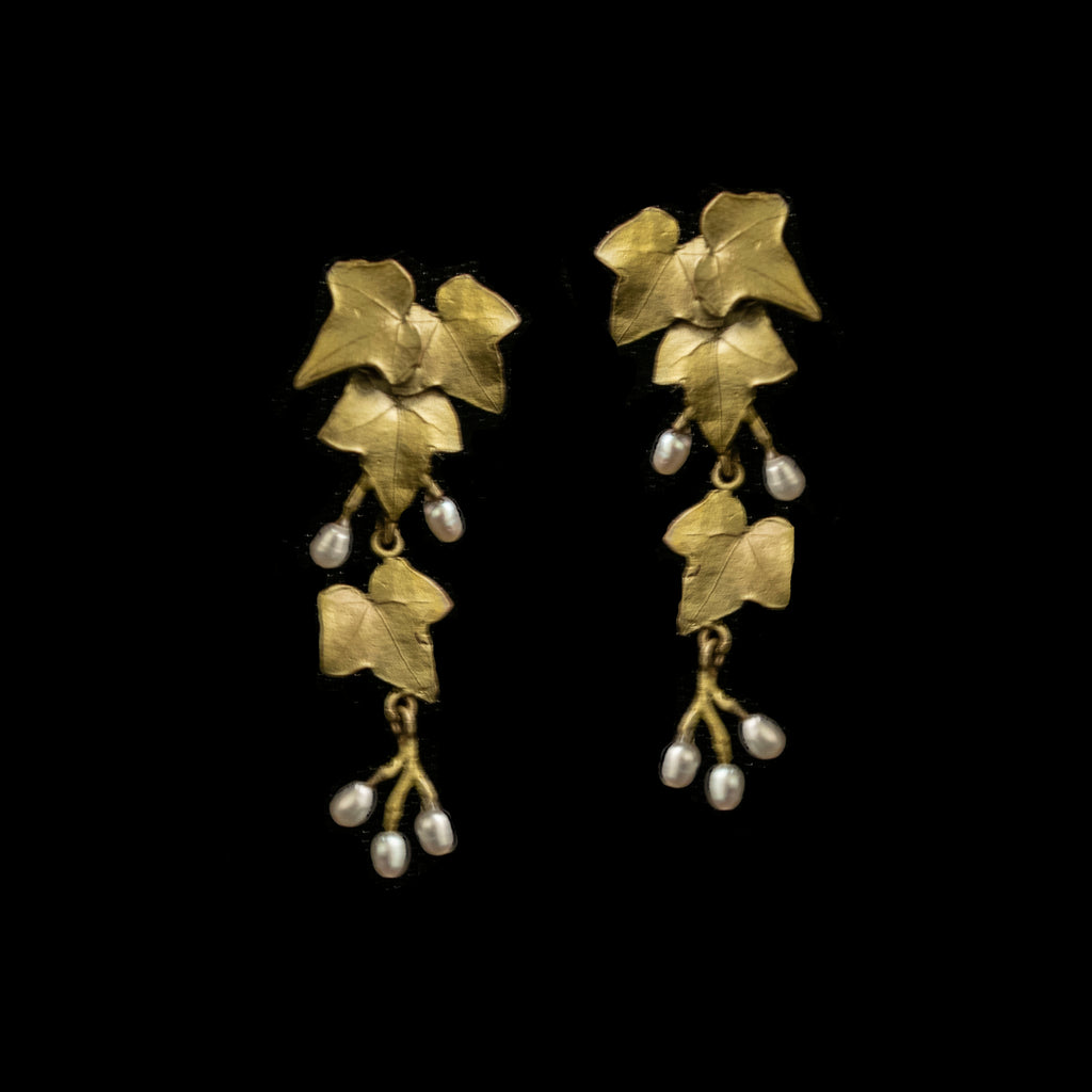Ivy Statement Post Earrings By Michael Michaud