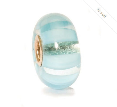 R-Light Blue Stripe by Trollbeads