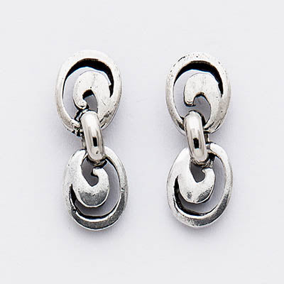 Multi Swirl Post Earrings