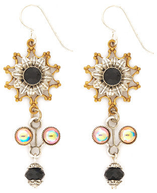 Byzantine Flower Earrings by Desert Heart