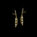 Pea Pod Petite 3 Drop Wire Earrings By Michael Michaud