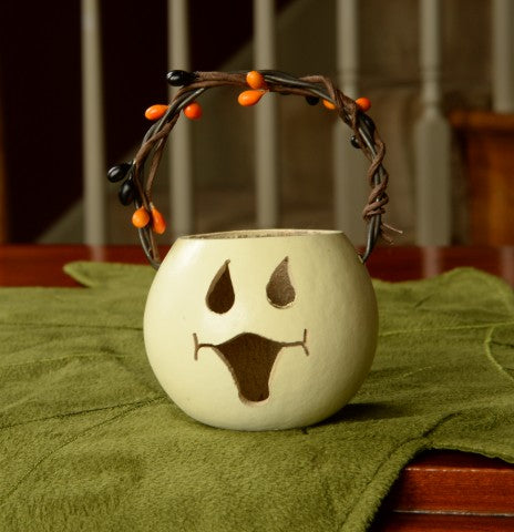 Party Treat Ghost Basket Gourd