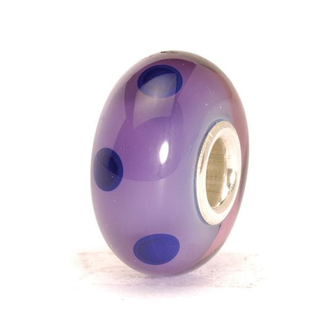 R-Purple Dot by Trollbeads