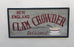 New England Clam Chowder Delicious with Painted Bowl and Decorative Blue Trim Americana Art