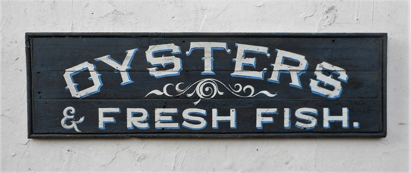 Oysters and Fresh Fish (B) Americana Art
