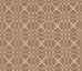 Curious Apprentice Long Table Runner in Brown with Beige
