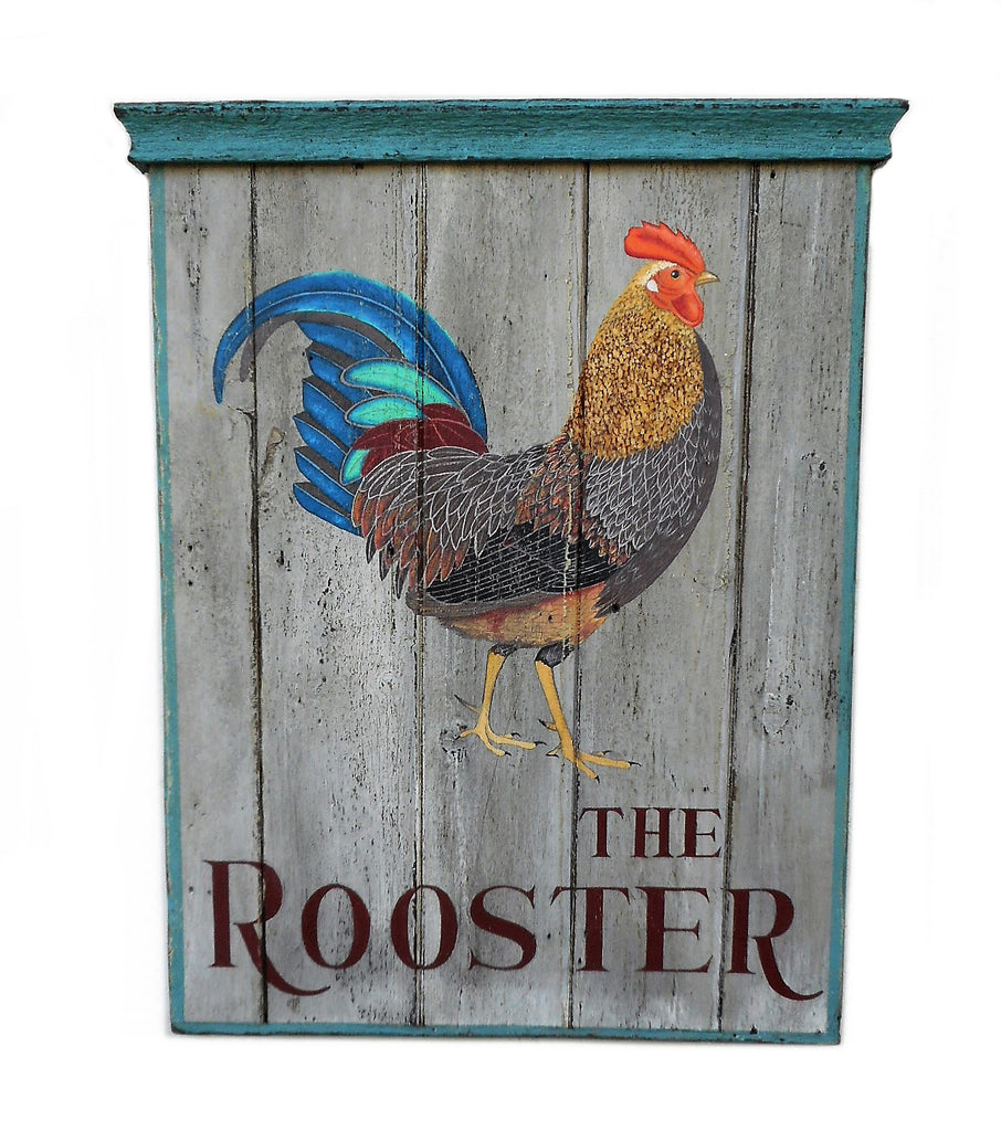 The Rooster Pub (B) Americana Art