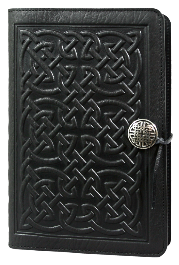 Bold Celtic Large Journal in Black