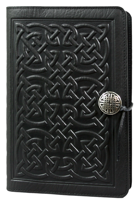 Bold Celtic Large Journal in Black