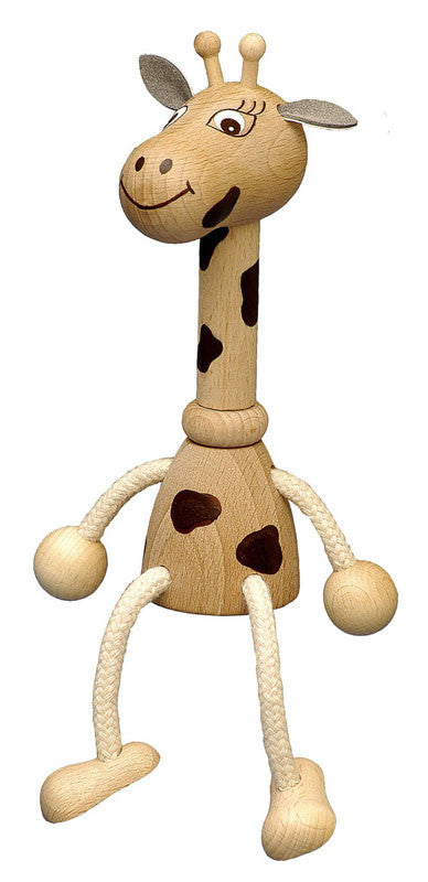 Giraffe Handcrafted Wooden Jumpie