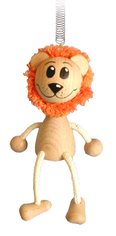 Lion Handcrafted Wooden Jumpie