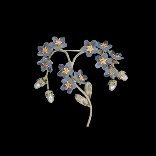 Forget Me Not Brooch by Michael Michaud