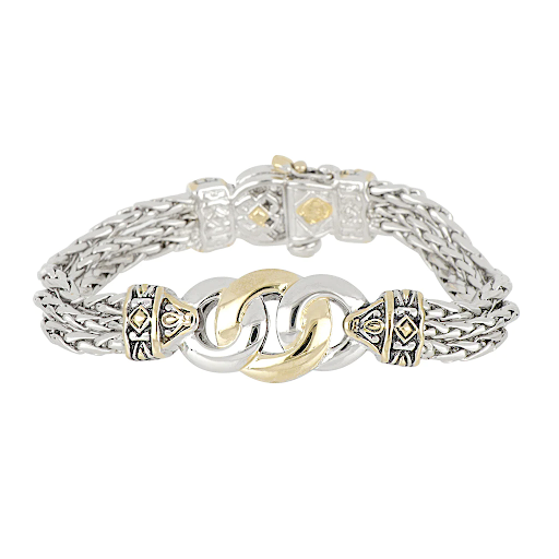 Antiqua Collection - Three Circle Bracelet by John Medeiros